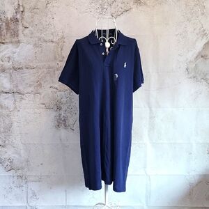 Ralph Lauren NWT Navy Polo Shirt Dress Womens Size XL